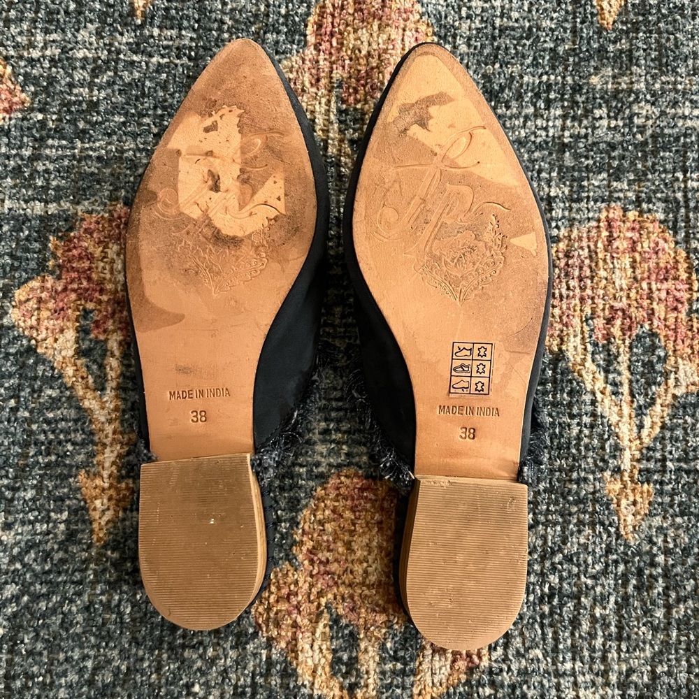 Free People Newport Suede Mules - Picture 6 of 8